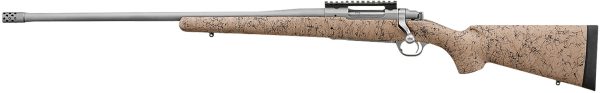 Ruger 57161 Hawkeye FTW Hunter Full Size 6.5 Creedmoor 4+1 22" Matte Stainless Threaded Barrel, Stainless Steel Receiver w/Picatinny Rail, Speckled Tan/Black HS Precision Synthetic Stock, Left Hand
