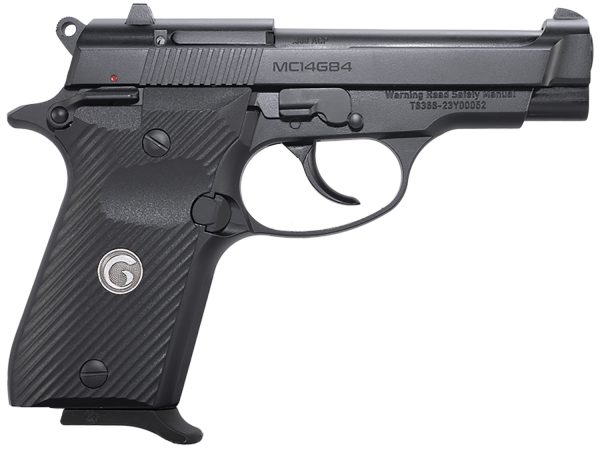 EAA GIRSAN 390825 MC14G84  380 ACP 13+1 3.80" Black Steel Barrel, Black Serrated Steel Slide, Black Aluminum Frame w/Beavertail, Black Polymer Grip