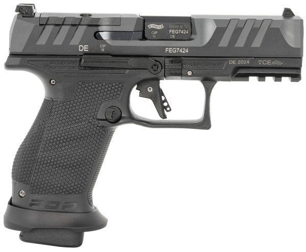 Walther Arms 2884976 PDP Pro-E 9mm 18rd 4" Black Steel Slide