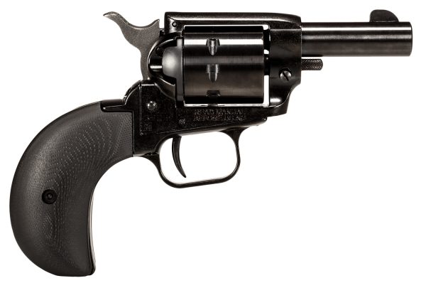Heritage Mfg BK229WB2BH Barkeep  Compact Frame 22 WMR 9rd 2" Black Oxide Steel Barrel, Frame & Cylinder, Black Birds Head G10 Grip, Exposed Hammer