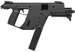 Kriss USA KV90PBL30 Vector SDP Enhanced G2 9mm Luger 40+1 6.50" Black Nitride Threaded Barrel, Black Picatinny Rail Top & Bottom, MK5M Modular Rail
