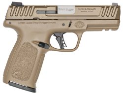 Smith & Wesson 14371 SD9 2.0  9mm Luger 16+1 4" FDE Compact Frame Stainless Steel Slide Textured Grip
