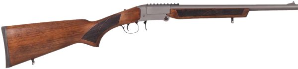 Gforce Arms GFTXP3520T GFTXP  350 Legend 1rd 20" Tactical Gray Steel Barrel, Tactical Gray Cerakote Picatinny Rail Steel Receiver, Fixed Walnut Wood Stock