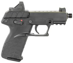Kel-Tec P17GRNBLKOPTIC P17  22 LR 16+1 3.80" w/Optic & Holster Green/Black