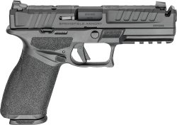 Springfield Armory EC9459BUCOMP15 Echelon  9mm 15rd 4.50" Black Melonite Optic Ready/Integral Compensator
