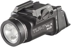 Streamlight 69503 TLR-7 HL-X SUB USB  Black 6000 Series Aluminum Glock 43x/48 1000 Lumens