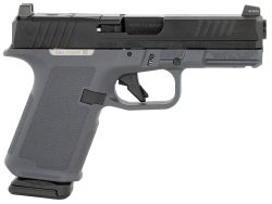 Ruger 19400 RXM  9mm 15+1 4" Black FNC Nitride Steel Barrel, Black FNC Nitride Optic Ready/Serrated Alloy Steel Slide, Stealth Gray Polymer Frame w/Accessory Rail, Stealth Gray Magpul Enhanced Grip