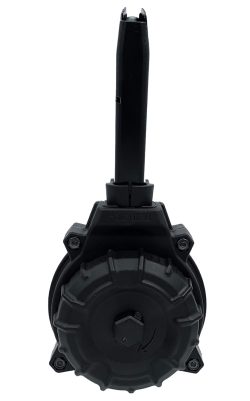 ProMag DRMA91   50rds Drum 9mm Fits CZ P10-F/P10-C Black Polymer