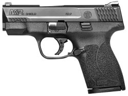 Smith & Wesson 11531 M&P Shield M2.0 Micro-Compact 45 ACP 6+1/7+1 3.30" Black Stainless Steel Barrel & Serrated Slide, Matte Black Polymer Frame Black Textured Grip