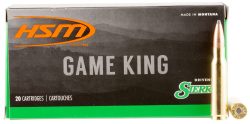 HSM 30841N Game King  308 Win 150 gr Sierra GameKing Spitzer Boat Tail 20 Per Box/ 25 Case
