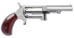North American Arms SW250 Sidewinder  22 WMR 5rd 2.50" Barrel, Overall Stainless Steel Finish & Rosewood Birdshead Grip