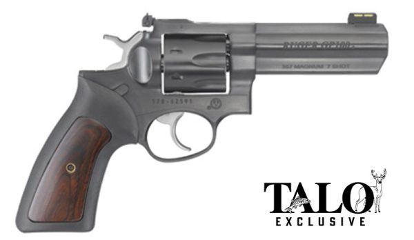 GP100 357Mag 4"B Full bbl shroud 7rdTALO