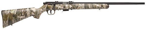 Savage Arms 96711 93R17 Camo Full Size 17 HMR 5+1 21" Matte Blued Button-Rifled Barrel, Matte Blued Carbon Steel Receiver, Next G-1 Synthetic Stock, Right Hand
