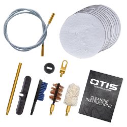 Otis FG70112 Patriot Cleaning Kit 12 Gauge & 10 Gauge Shotgun/15 Pieces Yellow Plastic Box Case