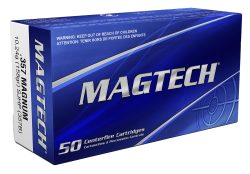 Magtech 357B Range/Training  357Mag 158gr Semi Jacketed Hollow Point 50 Per Box/20 Case