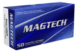 Magtech 9B Range/Training  9mmLuger 124gr Full Metal Jacket 50 Per Box/20 Case