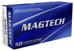 Magtech 40PS Range/Training  40S&W 180gr Full Metal Jacket Flat Nose 50 Per Box/20 Case