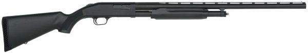 Mossberg 56420 500 All Purpose Field 12 Gauge 5+1 3" 28" Vent Rib Barrel, Matte Blued Metal Finish, Dual Extractors, Black Synthetic Stock, Ambidextrous Safety, Includes Accu-Set Chokes