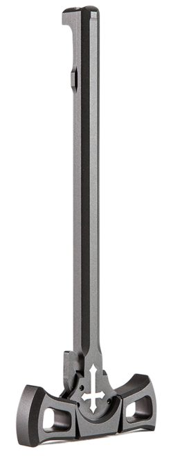 Patriot Ordnance Factory 00850 Tomahawk Charging Handle AR-10 Black Hardcoat Anodized 7075-T6 Aluminum Ambidextrous