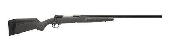 Savage Arms 57068 110 Varmint 204 Ruger 4+1 26", Matte Black Metal, Gray Fixed AccuStock with AccuFit