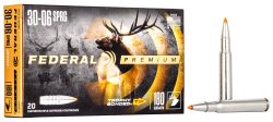 Federal P3006TT1 Premium  30-06Springfield 180gr Trophy Bonded Tip 20 Per Box/10 Case
