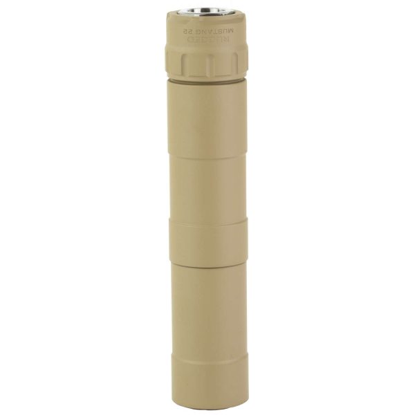 RUGGED SUPPRESSORS MUSTANG 22 FDE ADAPT MODULAR TECH. DIRECT THREAD