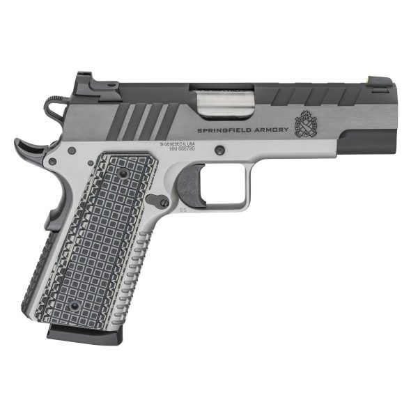 dSPRINGFIELD ARMORY EMISSARY 1911 45ACP 4.25" BLU/STS 2-8RD