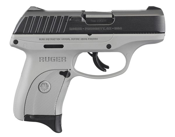 EC9S 9MM 3.12" Gray/Blk FS 1/7rd