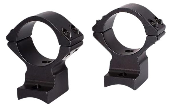 Talley 950734 Scope Mount/Ring Combo  Black Anodized 1" Tube Weatherby Vanguard High Rings
