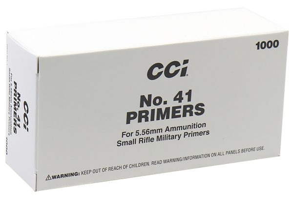 CCI 1 Mil-Spec No. 41 5.56x45mm NATO Rifle 1000/Box