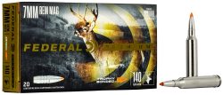 Federal P7RTT2 Premium  7mmRemMag 140gr Trophy Bonded Tip 20 Per Box/10 Case