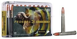 Federal P375SA Premium Safari Cape-Shok 375H&HMag 300gr Swift A Frame 20 Per Box/10 Case