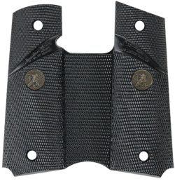 Pachmayr 02921 Signature Grip Wraparound Checkered Black Rubber for 1911, 1911-A1
