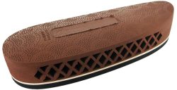 Pachmayr 00002 F325 Deluxe Field Recoil Pad Large Brown with White Line Rubber for Shotgun