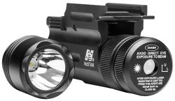 NcStar AQPTFLG Flashlight & Green Laser Combo  Black Anodized 150 Lumens White Light Cree LED