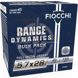 FIOCCHI 5.7X28 40G FMJ 150RD BX 450RD CASE