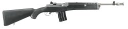 Ruger 5819 Mini-14 Tactical 223 Rem/5.56 NATO 20+1 16.10" Matte Stainless Threaded Barrel, Matte Stainless Steel Receiver w/Picatinny Rail, Black Synthetic Fixed Stock, Right Hand
