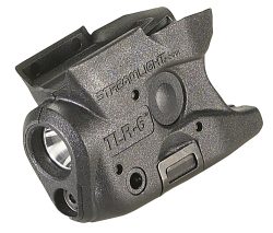 Streamlight 69273 TLR-6 Gun Light  Black 100 Lumens White LED/Red Laser Smith & Wesson M&P Shield