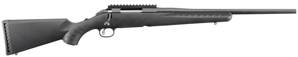 Ruger 6907 American Compact 308 Win 4+1 18" Matte Black Steel Barrel, Matte Black Steel Receiver w/Picatinny Rail, Black Fixed Synthetic Stock, Right Hand