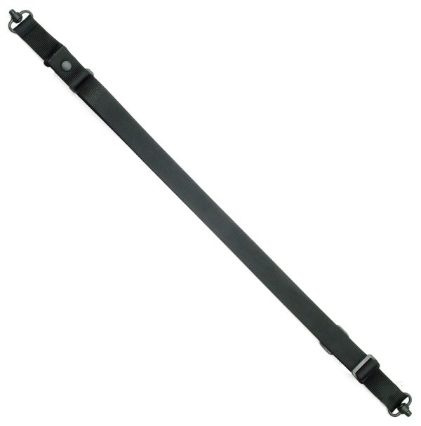 GrovTec US Inc GTSL53 Three Point Tactical  made of Black Webbing with 1.25" W & Adjustable Design for Rifle/Shotgun