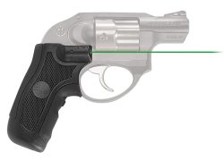 Crimson Trace 0145301 LG-415G Green Lasergrips  Black Ruger LCR