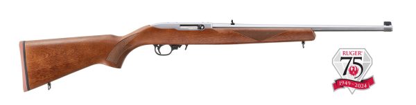 dRUGER 75TH ANNIVERSARY 10/22 SPORTER 22LR RFL WALNUT