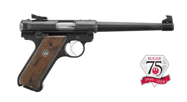 dRUGER 75TH ANNIVERSARY MARK IV 22LR PSTL STANDARD BLK 10RD
