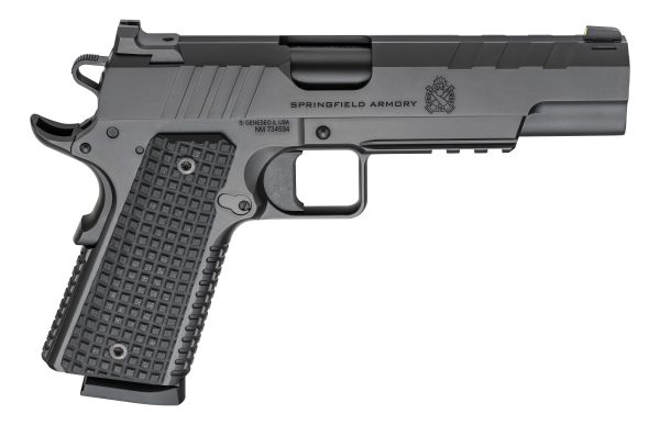 dSPRINGFIELD ARMORY EMISSARY BLACK OUT 1911 45ACP 5" BLK 2-8RD