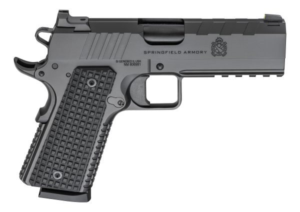 dSPRINGFIELD ARMORY EMISSARY BLK OUT 1911 45ACP 4.25" 2-8RD