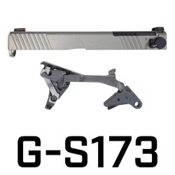 FRANKLIN ARMORY G-S173 BINARY KIT GLK 17 G3 TITANIUM SLIDE EXCLUSIVE