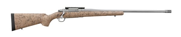 RUGER HAWKEYE FTW HUNTER 6.5PRC 24" STS THRD BBL, 4RD CAP.