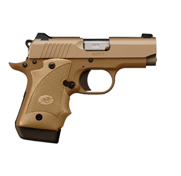 KIMBER MICRO 9 DESERT RANGE 9MM FDE 1-7RD MAG