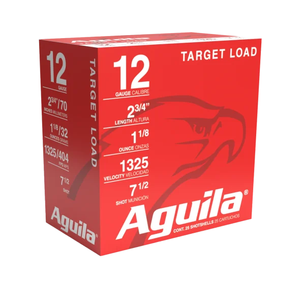 AGUILA 12G 2 3/4" 1-1/8 HV 7.5 25RD BX 10 BXS PER CS