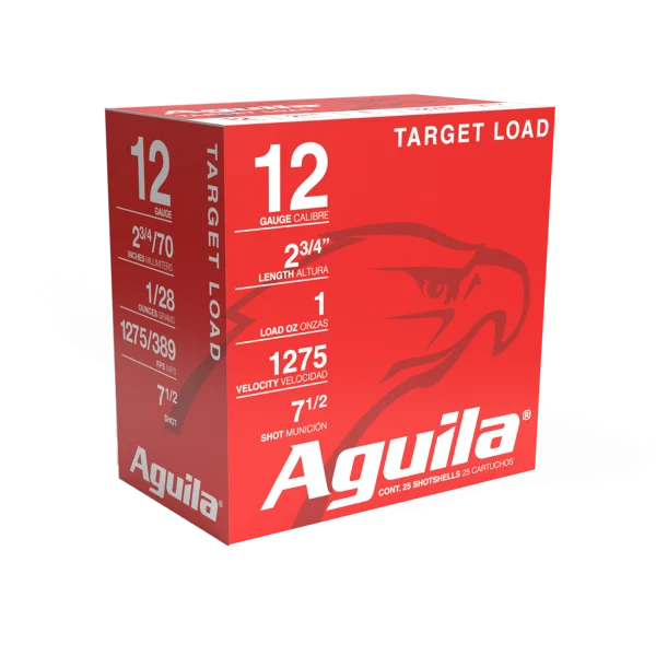 AGUILA 12GA 2 3/4" 1 OZ 7.5 25RD BX 10 BXS PER CS 1275 FPS